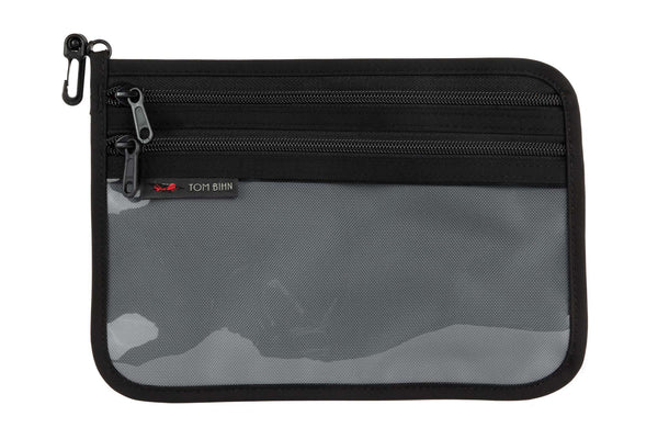 Medium Double Organizer Pouch in Nebulous Grey Ballistic